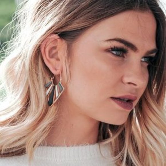 Jewelry - Wooden Inlay Earrings